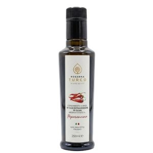 Olio Extravergine di oliva aromatizzata al Peperoncino - 250 ml