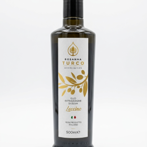 Olio extravergine di oliva monocultivar di Leccino 500 ml