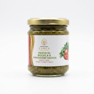 Pesto di rucola e pomodori secchi (Peso 190gr)